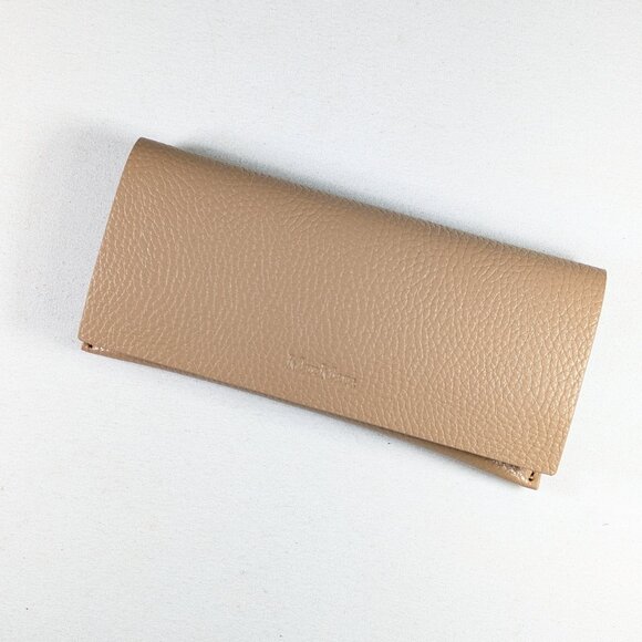 MaxMara sunglasses case, reading glasses protective sleeve in beige, phone case - Picture 1 of 8